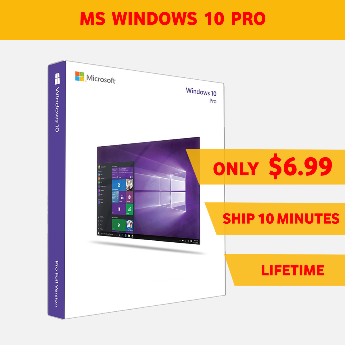 Buy Windows 10 Professional 1 PC Genuine Keys