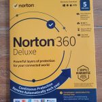 NORTON 360 DELUXE 2025 1/5 DEVICE 1 YEAR ANTIVIRUS INTERNET SECURITY